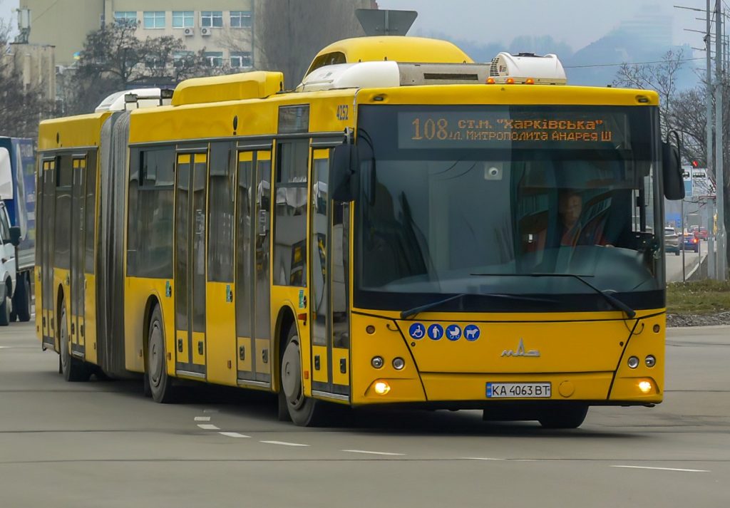Автобус 108 Київ маршрут "вул. Митрополита Андрея Шептицького – ст. м. Харківська"