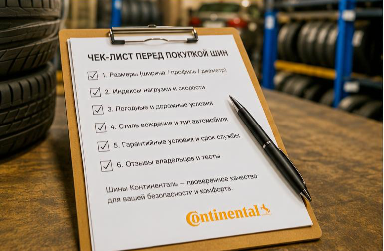 Что важно учесть при покупке шин