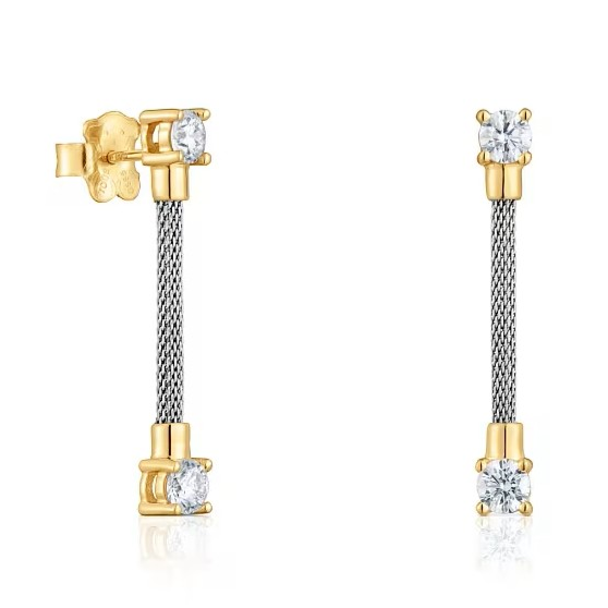 Сережки TOUS Mesh LGD