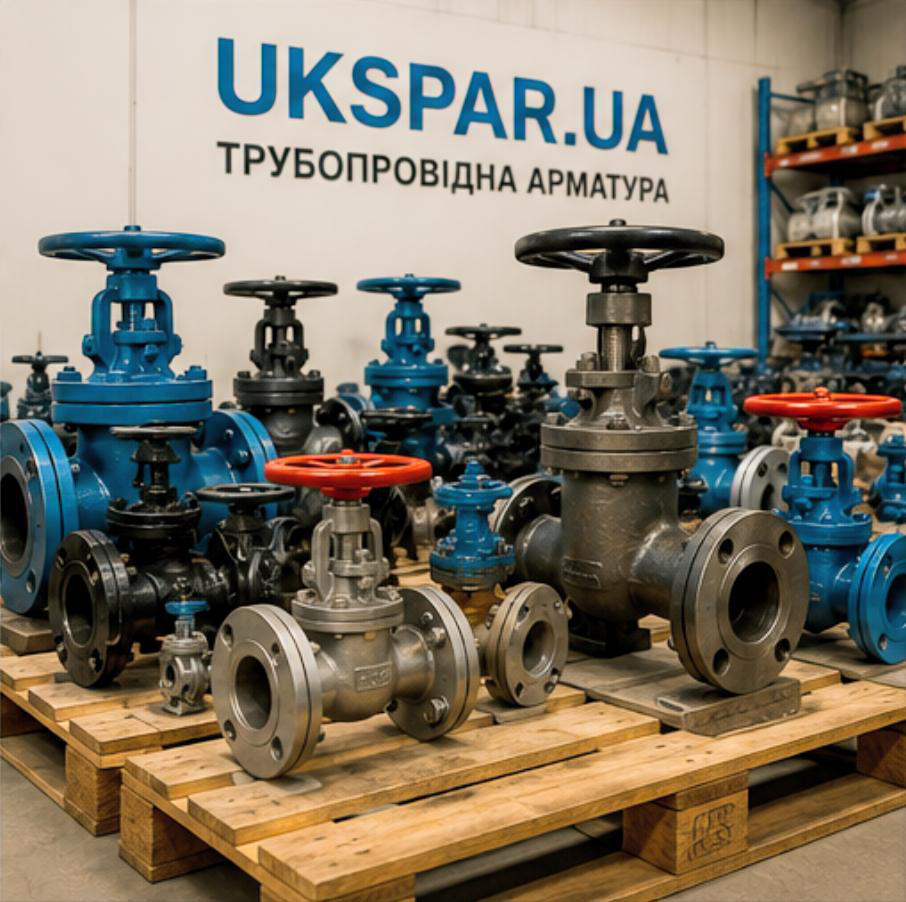 Склад трубопроводной арматуры UKSPAR