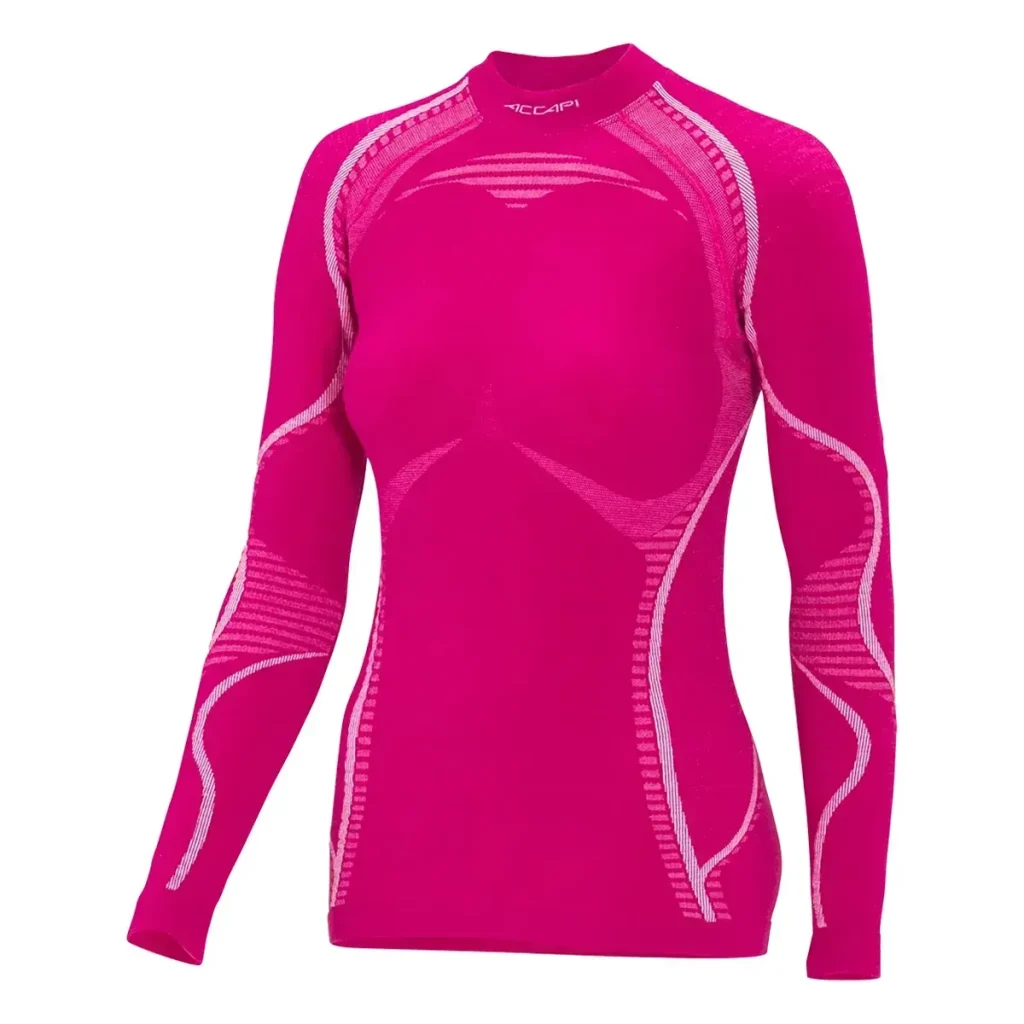 Термокофта Accapi Ergowool Women's Fuxia/White