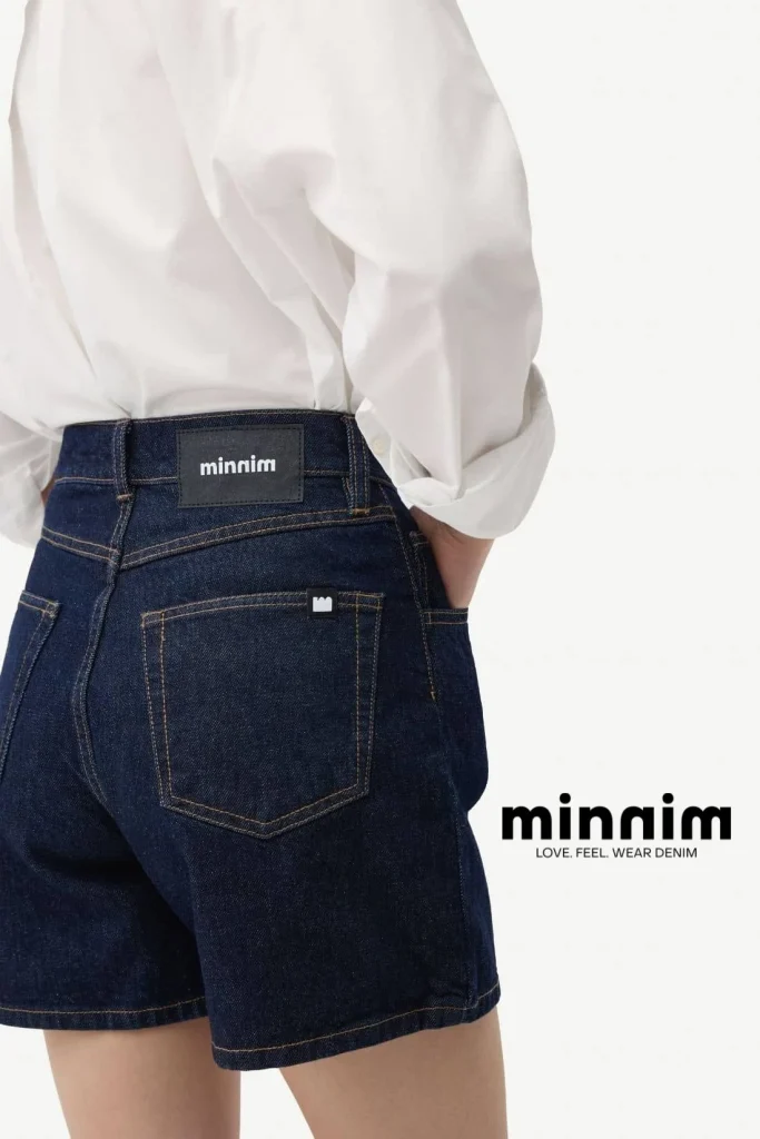 женские джинсовые шорты minnim