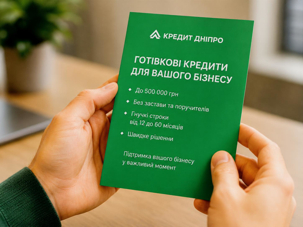 Готівковий кредит для бізнесу
