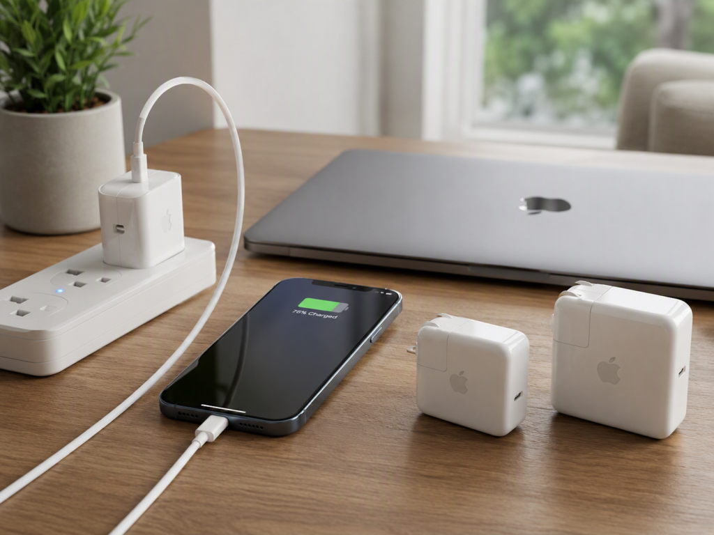 Швидка зарядка iPhone через USB-C