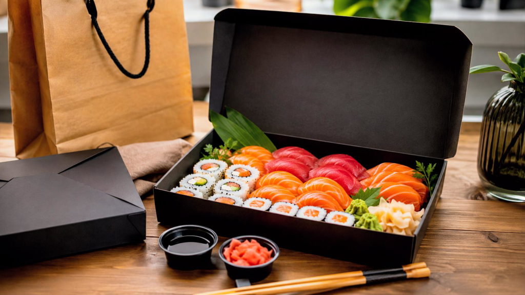 Суші-сет у коробці на винос