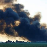 Радять тримати вікна зачиненими через погіршення якості повітря на Київщині через масштабні пожежі після обстрілів РФ