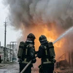 Палає Бучанський район