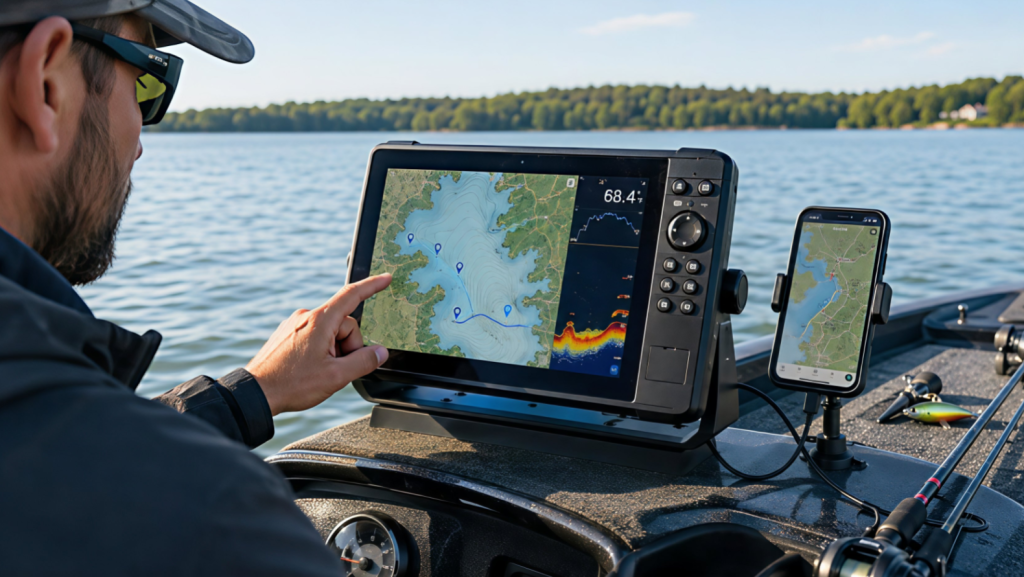 Эхолот с GPS и картами