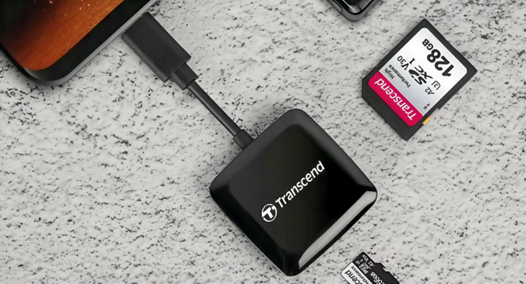 Кардридер Transcend для карт SD і microSD