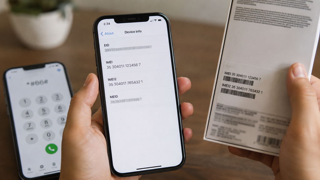 Проверка IMEI и серийного номера смартфона