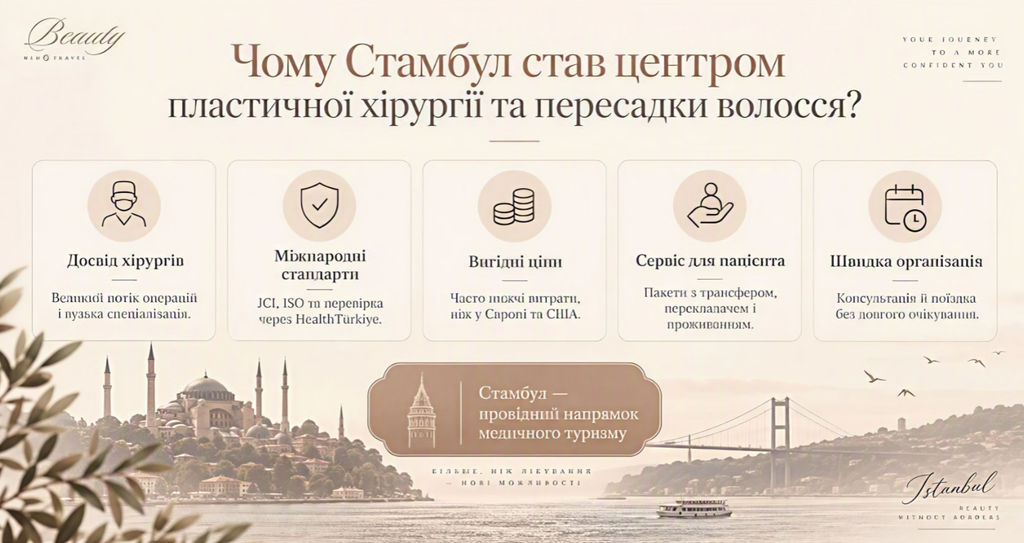 Стамбул центр пластичної хірургії та пересадки волосся