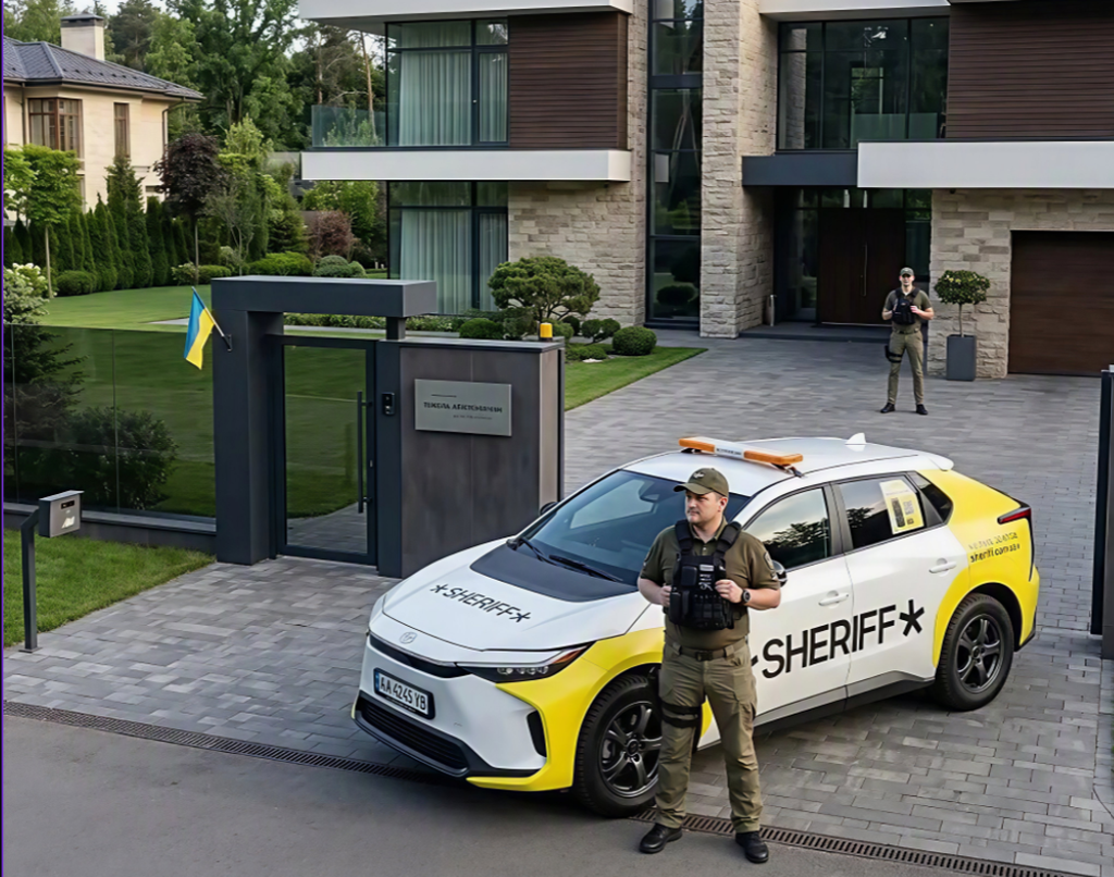 Встановлення вуличних датчиків руху по периметру садиби