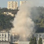 Палаючі споруди, розбиті склопакети та постраждалі: результати обстрілу Києва