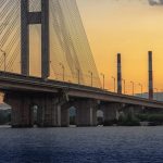 Часткове перекриття Південного мосту в Києві на три дні